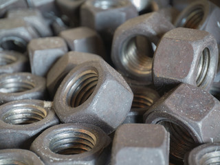 lot of female screws