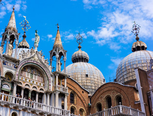 Obraz premium Piazza San Marko in Venice, Italy. San Marko cathedral