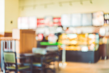 Blue restaurant background