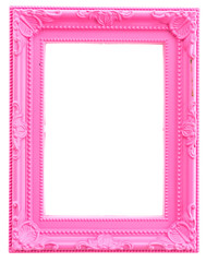 Fototapeta premium Frame isolated on white background