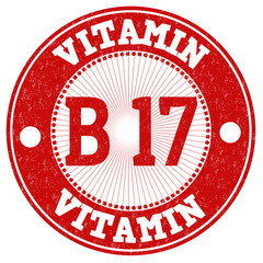 Vitamin B17 stamp