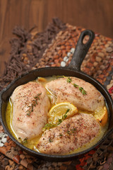 Baked chicken breasts