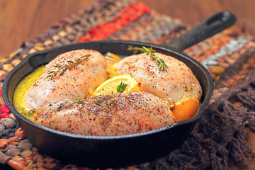 Baked chicken breasts