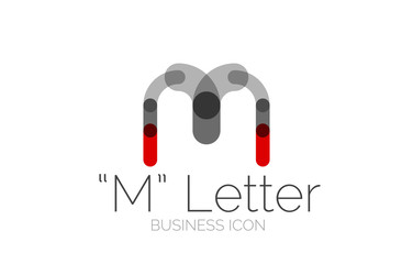 Minimal font or letter logo design