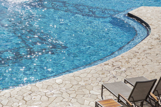 Exotic Luxury Swimming Pool Abstract
