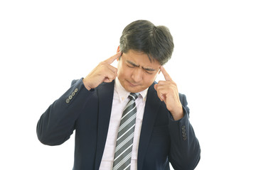 疲れたビジネスマン