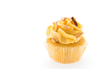 Cupcakes isolated on white