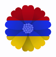 Flag flower Armenia