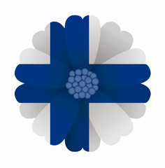 Flag flower Filand