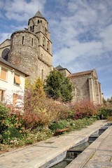 Fototapeta na wymiar abbaye d'uzerche
