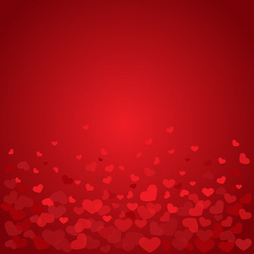 red valentine background
