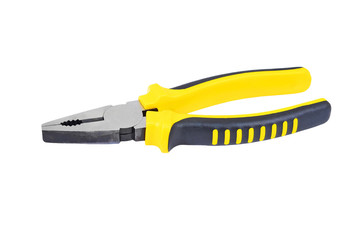 New contemporary pliers, isolated on white background
