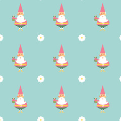 vector flat seamless patterns