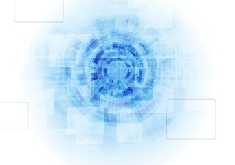Abstract blue tech background
