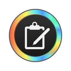 Colorful Web Button