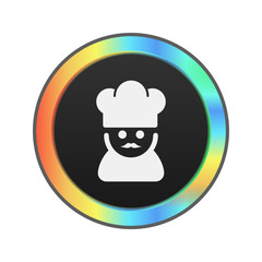 Obraz premium Colorful Web Icon