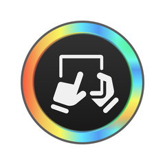 Colorful Web Button