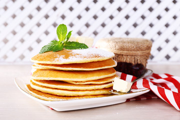 Stack of pancakes