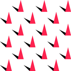 Abstract Triangle Pattern