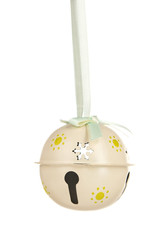 Christmas toy ball, isolated on white