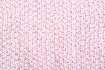 Knitted pink pattern