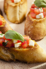 Delicious bruschetta