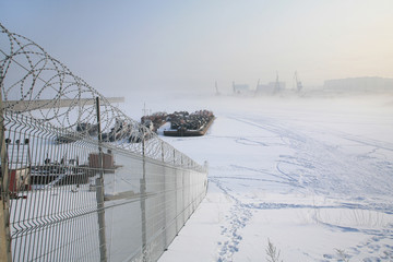 winter river port