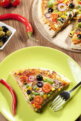 Pizza vegetarian