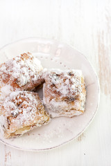 cookies on white dish