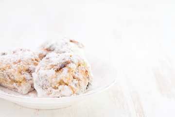 cookies on dish