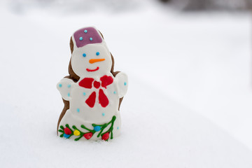 Snowman cookies