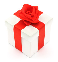 Gift box isolated
