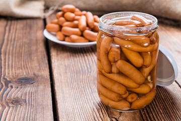 Portion of Mini Sausages