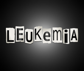 Leukemia concept.