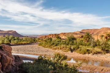 Fotobehang Ouarzazate (rivier) bij Ait Ben Haddou © John Hofboer
