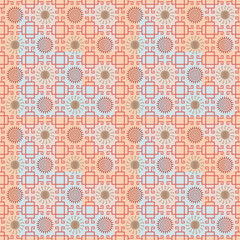 Seamless pattern in Maya style