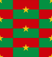 Burkina Faso flag texture vector