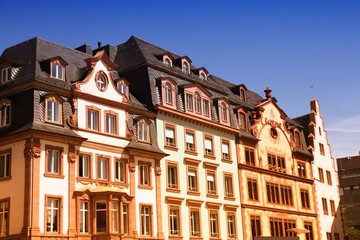 Germany - Mainz. Retro filtered tone.