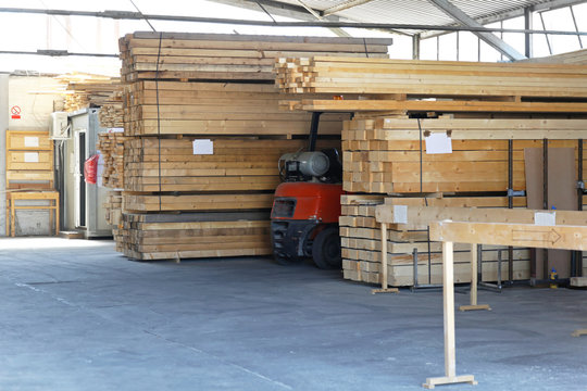 Wood warehouse