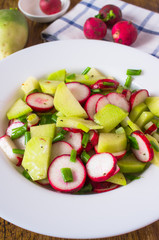 Salad of radish