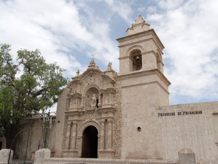 Fototapeta na wymiar San Lazaro Church - Arequipa, Peru