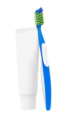 Tooth brush with tooth paste