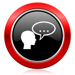 forum icon chat symbol bubble sign