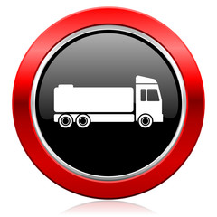 truck icon cargo sign