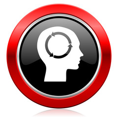 head icon human head sign