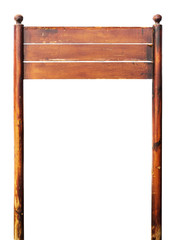 Fototapeta premium Wooden sign