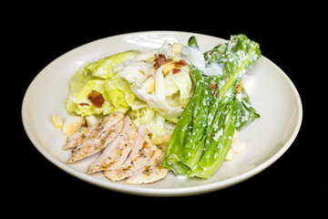 Fresh salad with chicken