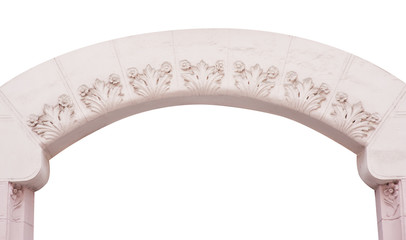 arch architectural isolated on a white background