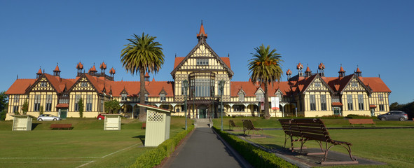 Fototapeta na wymiar Rotorua Museum of Art and History - New Zealand