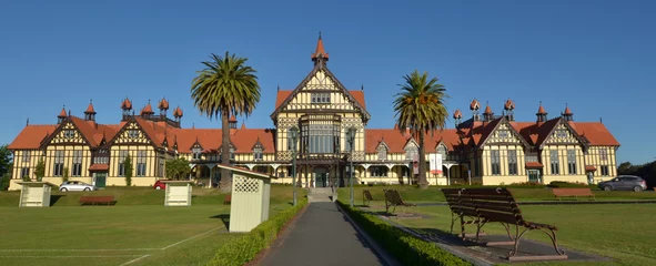 Foto op Plexiglas Rotorua Museum of Art and History - New Zealand © Rafael Ben-Ari